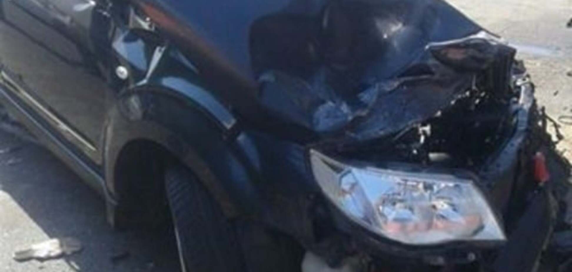 Есть жертва: в Винницкой области легковушка столкнулась с грузовиком. Опубликованы фото