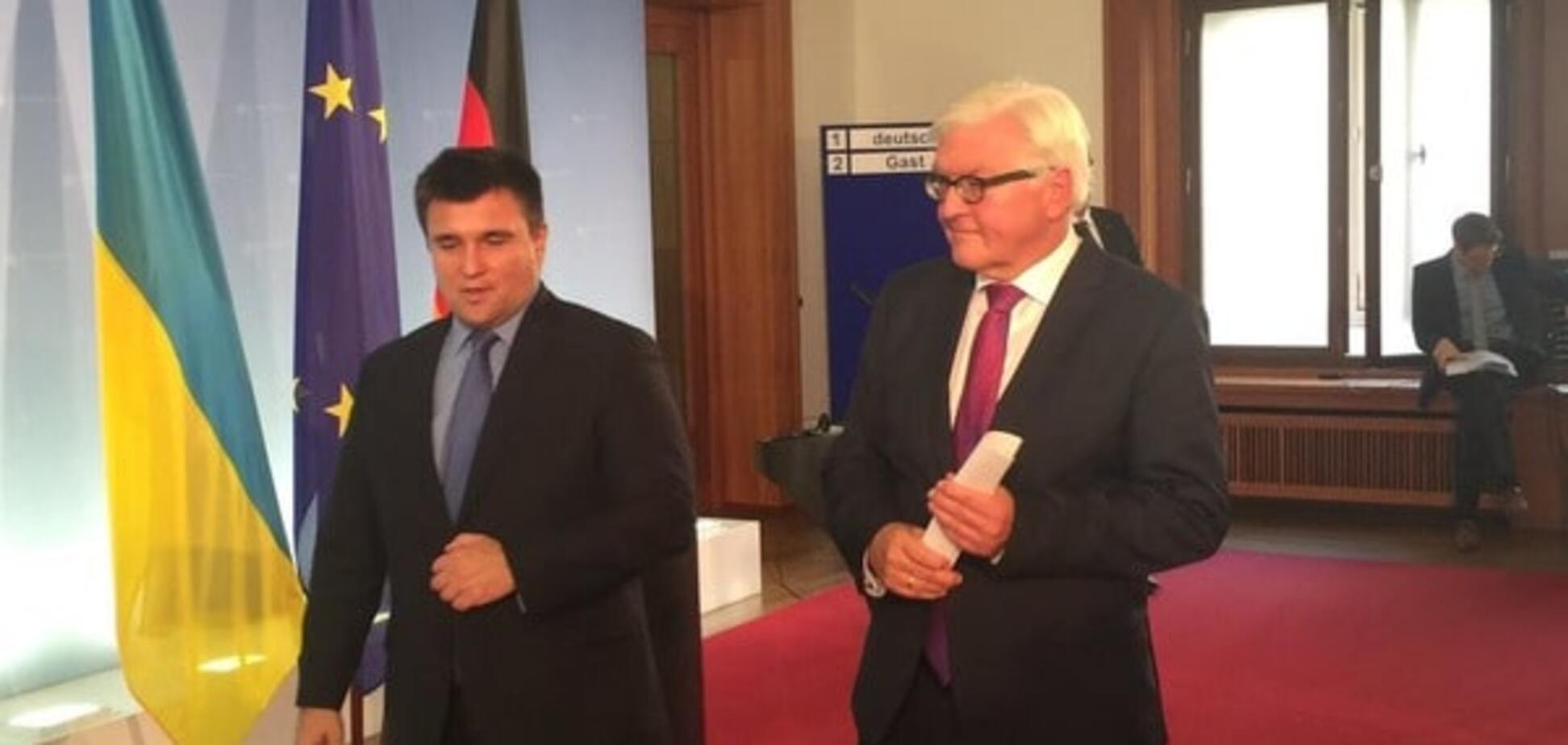 Климкин согласовал со Штайнмайером дальнейшие шаги по Минску: фотофакт