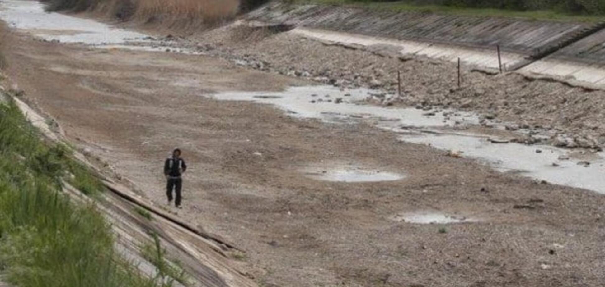 Пить нечего: оккупанты заговорили об острой нехватке воды в Крыму