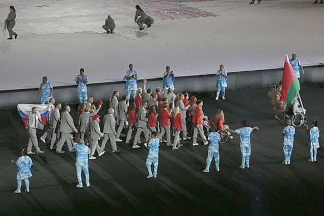 'Поступил серьезно': в Беларуси объяснили скандал с флагом РФ на открытии Паралимпиады-2016