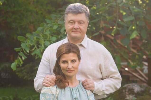 'Я найщасливіший чоловік': ніжне фото Порошенка з дружиною розчулило соцмережі