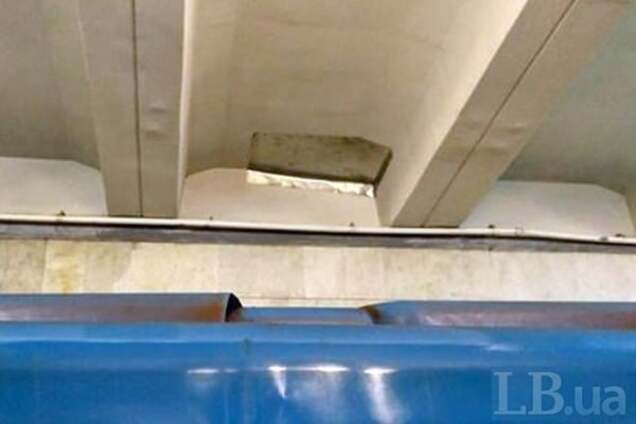 У Києві через будівництво над метро пошкоджено стелю станції - ЗМІ
