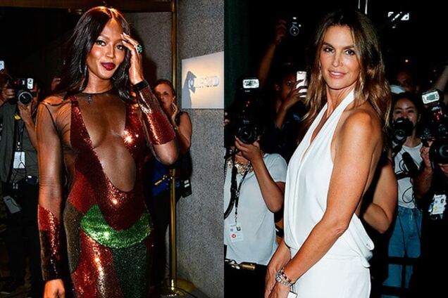 Наоми Кэмпбелл, Синди Кроуфорд и другие звезды посетили показ Tom Ford в Нью-Йорке