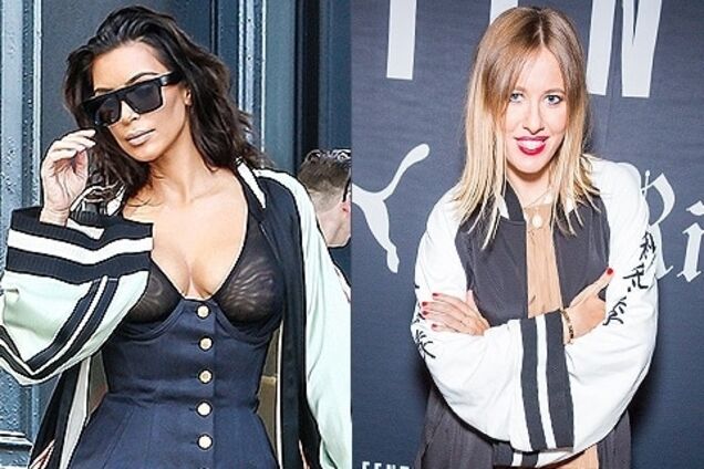 Модная битва: Ким Кардашьян против Ксении Собчак