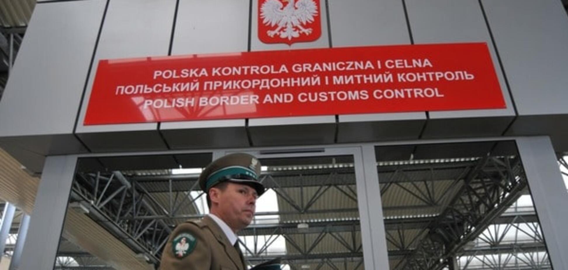 Автомобильные очереди на границе между Украиной и Польшей сократились