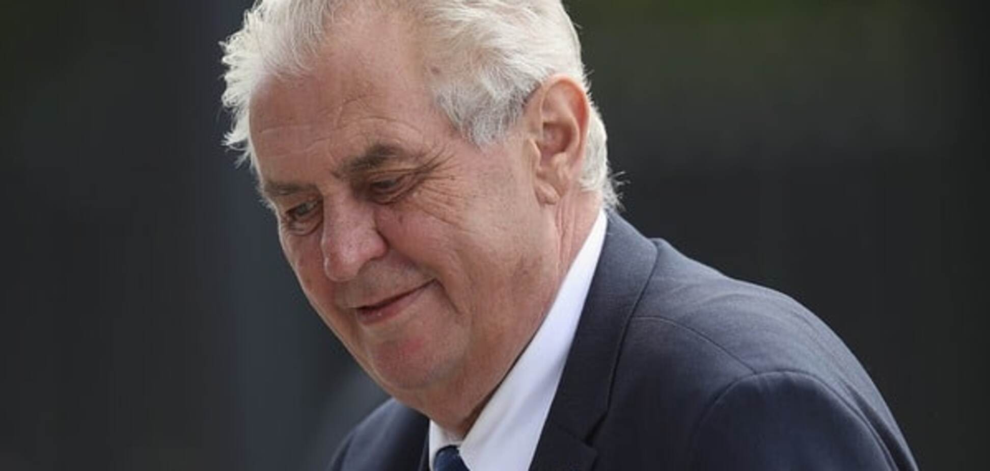 'Хрущев сделал глупость': президент Чехии уверен, что Украина не вернет Крым