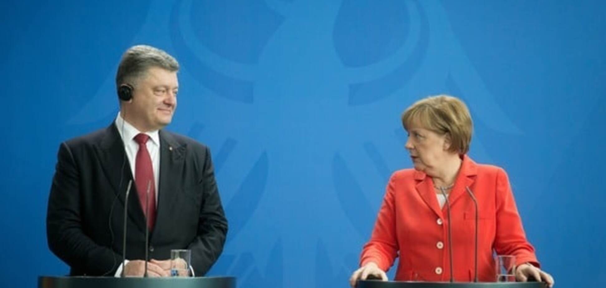 Договорились активизироваться: Порошенко поговорил с Меркель о Донбассе