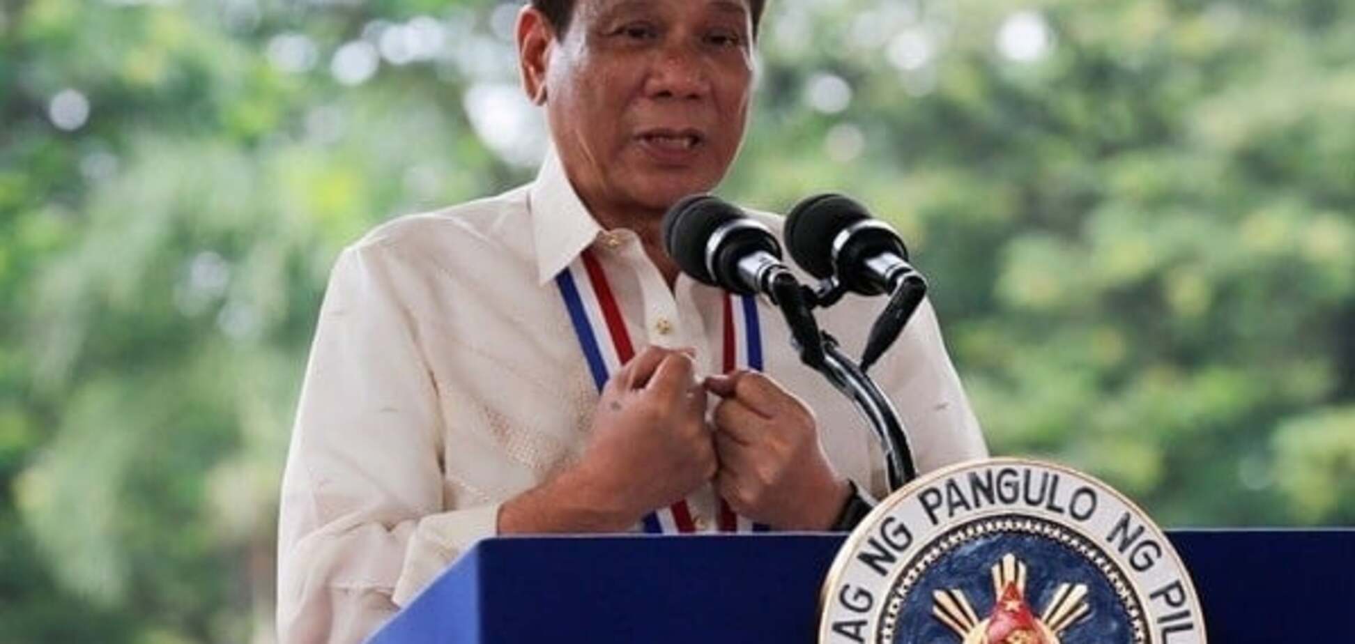 Президент Филиппин открестился от грубых оскорблений в адрес Обамы