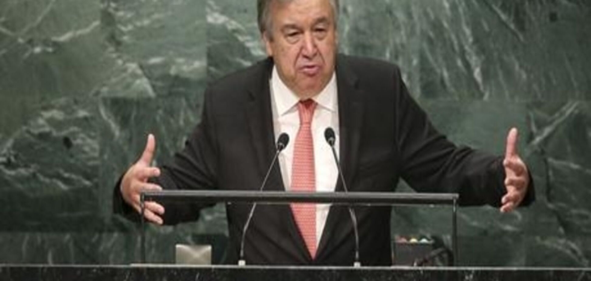 Новий генсек ООН закликав до миру на планеті