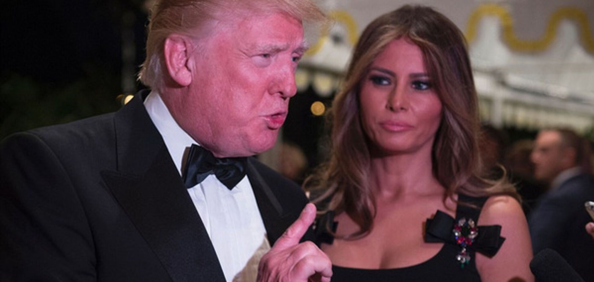 Дональд и Мелания Трамп