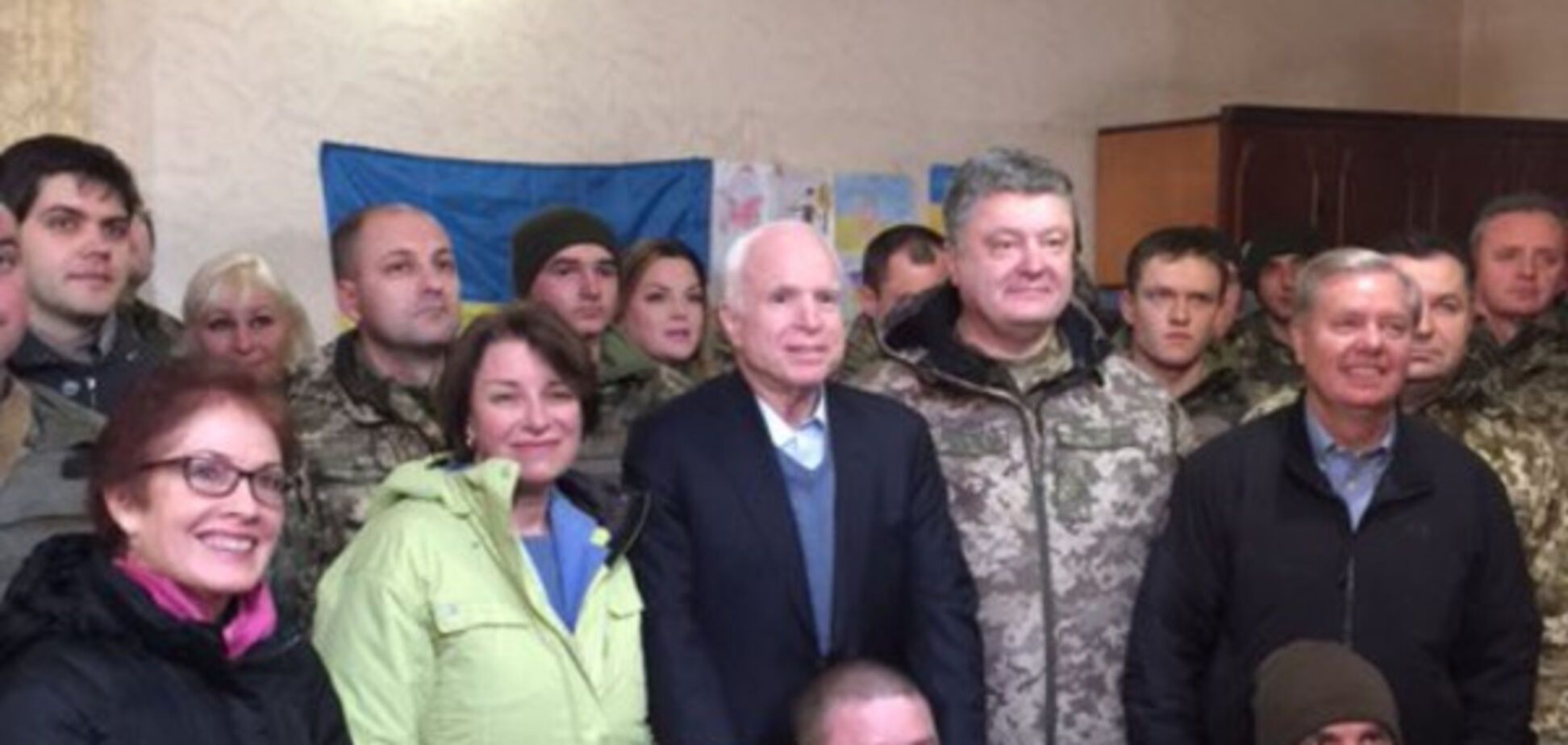 Маккейн и Порошенко