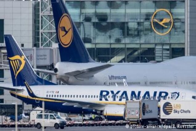 Лоукостеру Ryanair вдалося обійти Lufthansa за кількістю пасажирів