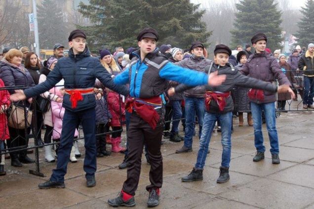 Гуляния в Горловке