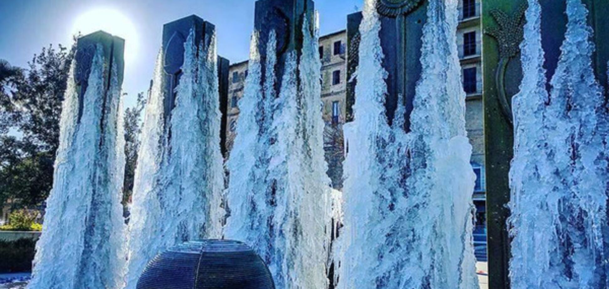 Замерзлі фонтани Італії
