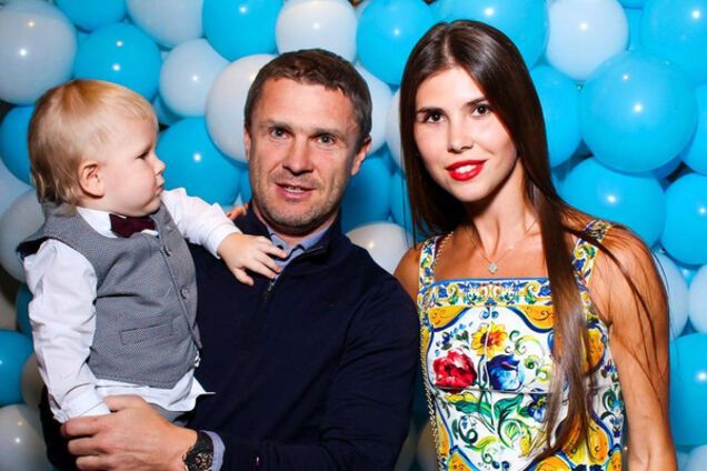 Сергей Ребров жена