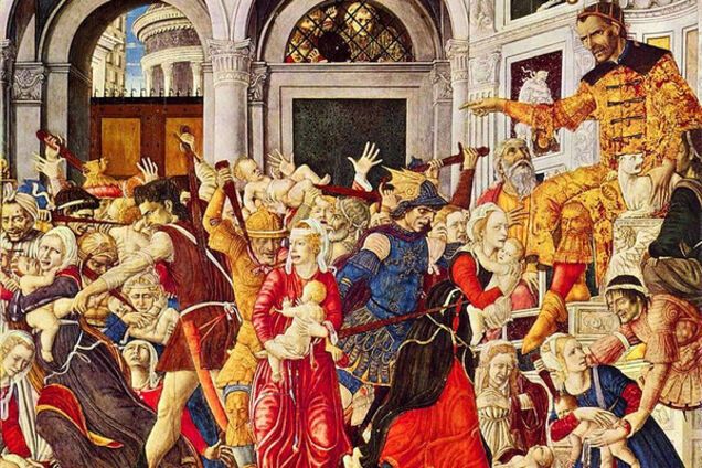 Избиение младенцев, Маттео ди Джованни