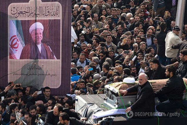 Похороны экс-президента Ирана
