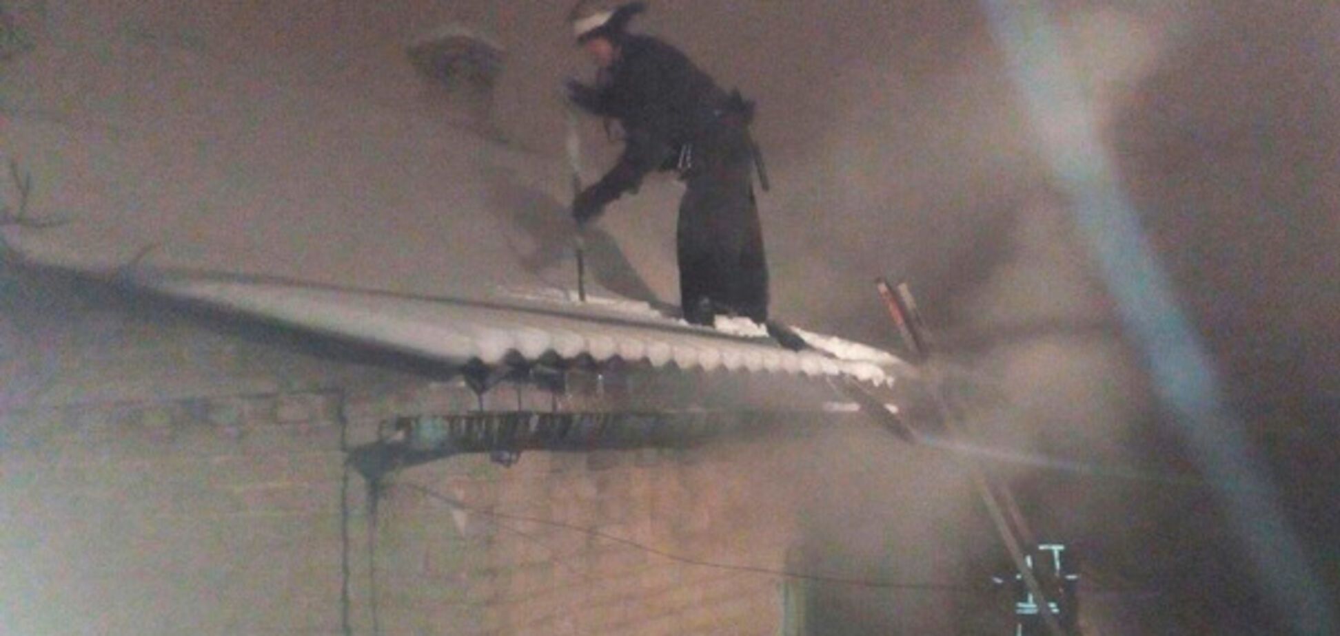В Запорожье вор устроил в доме пожар