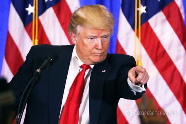 Первый 'нож в спину' от Трампа