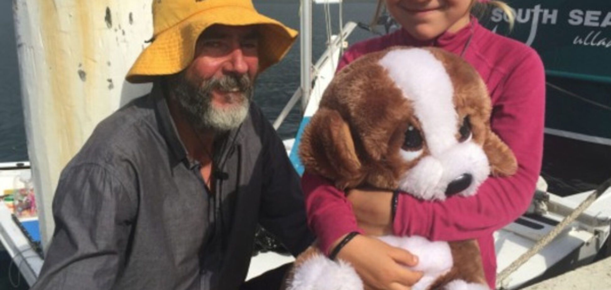 Алан Лэнгдон с дочкой