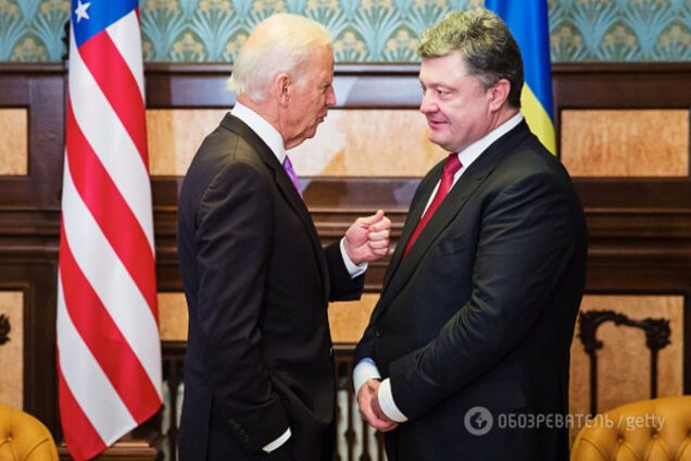 Байден и Порошенко