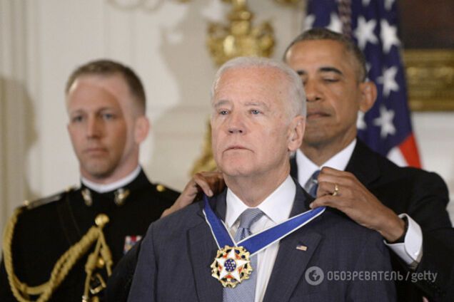 Байдена наградили Медалью Свободы