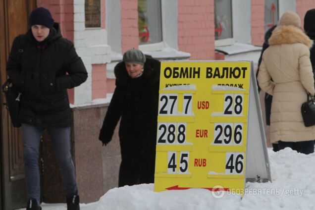 Курс гривни доллар