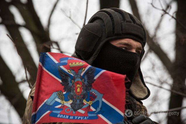 Террорист на Донбассе