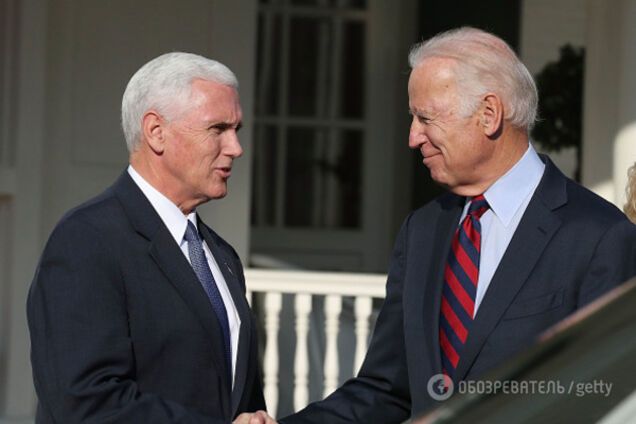 Пенс и Байден