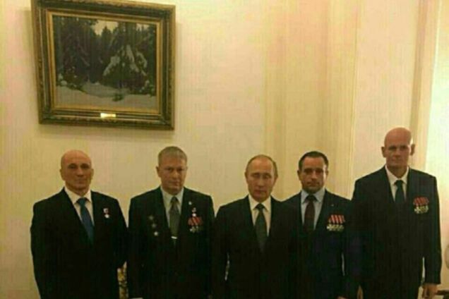 Владимир Путин и Дмитрий Уткин