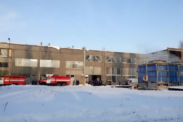 Взрыв на заводе