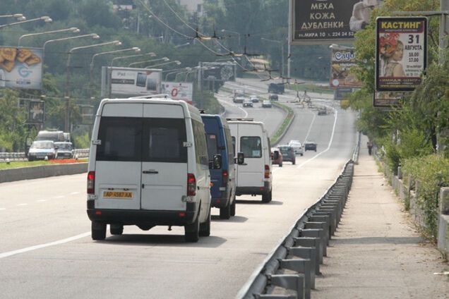 Запорожцы хотят избавиться от маршруток