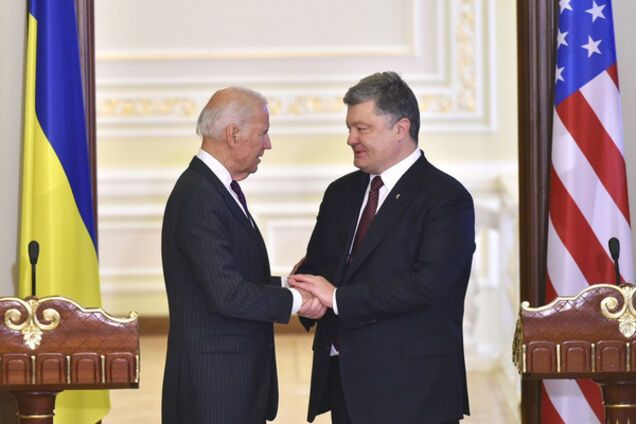 Петр Порошенко и Джо Байден