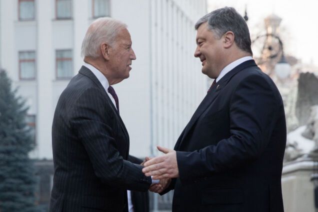 Петр Порошенко и Джо Байден