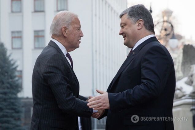 'Хотел передать Порошенко секретную информацию': названы цели визита Байдена