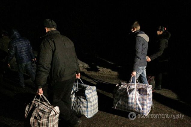 Обмен пленными на Донбассе