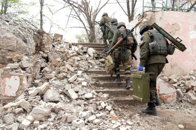 Российские оккупанты на Донбассе
