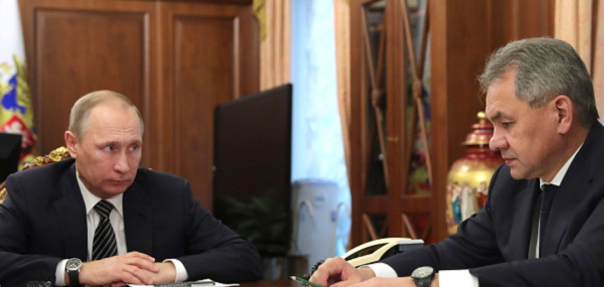 Владимир Путин Сергей Шойгу