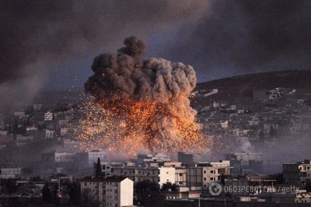 бомбардировка Сирии