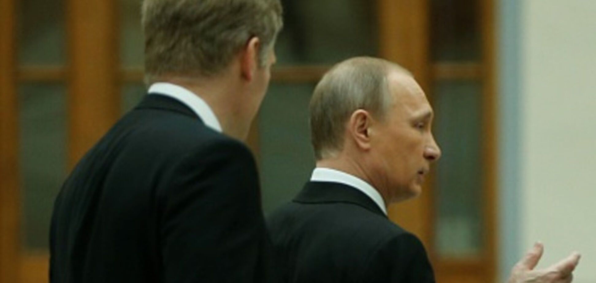 Дмитрий Песков и Владимир Путин