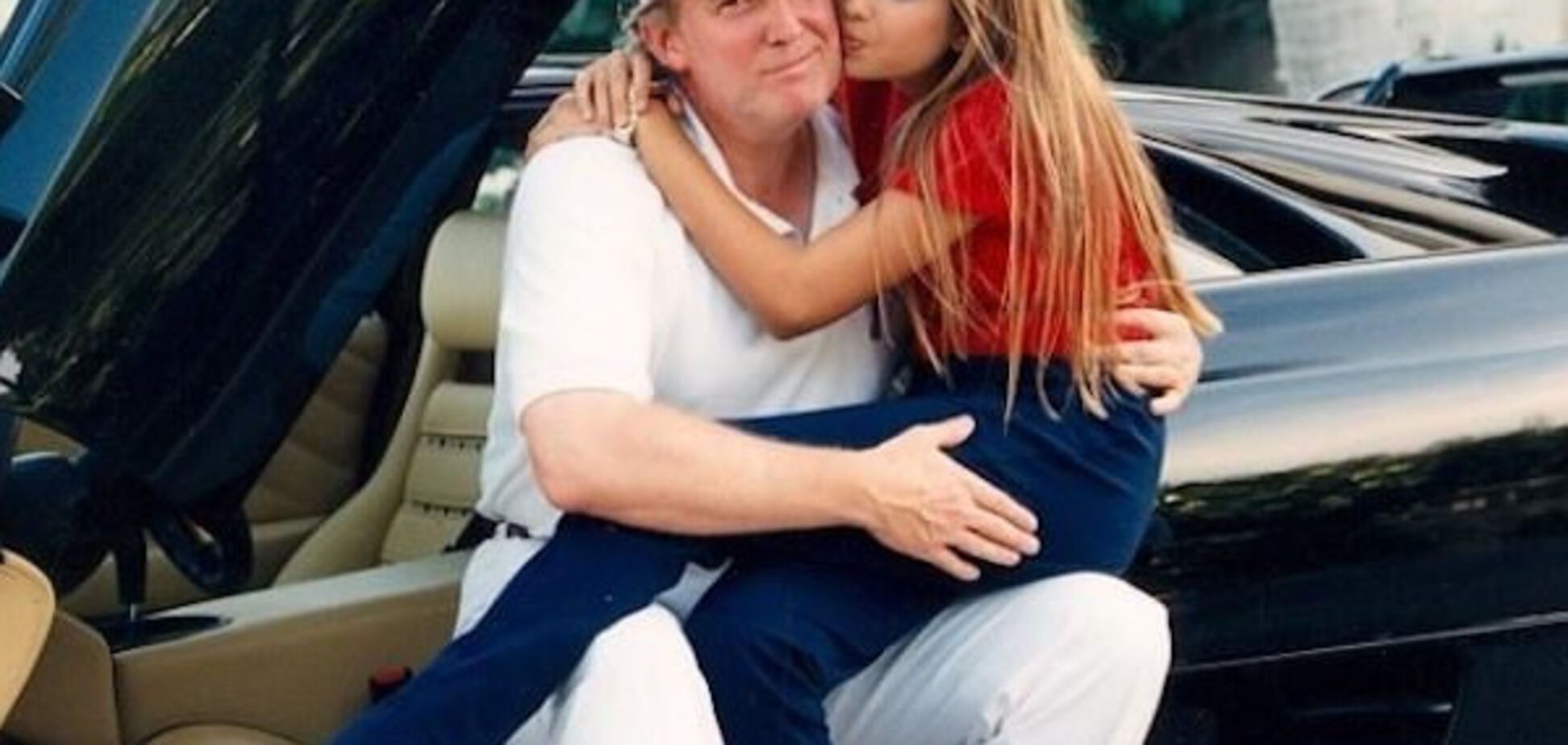 Дональд Трамп с дочерью Иванкой