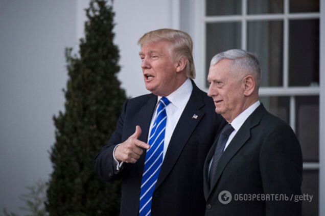 Джеймс Меттіс дональд трамп