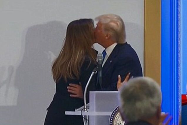 Мелания и Дональд Трамп