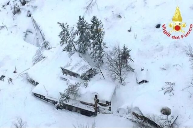 Сходження лавини в Італії