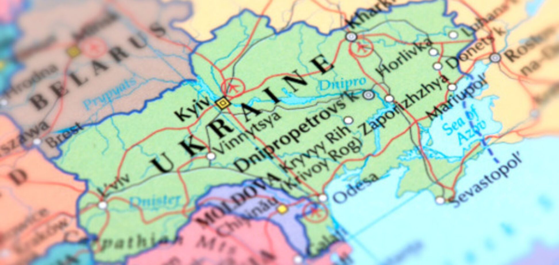 украина карта