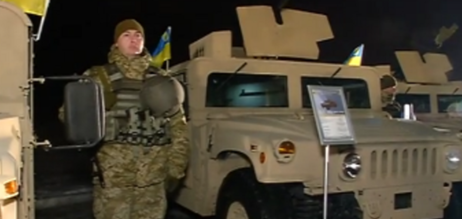 На Донбассе пограничники получили новенькие \'Хаммеры\'