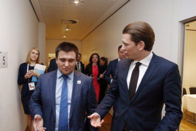 Павел Климкин и Стефан Курц