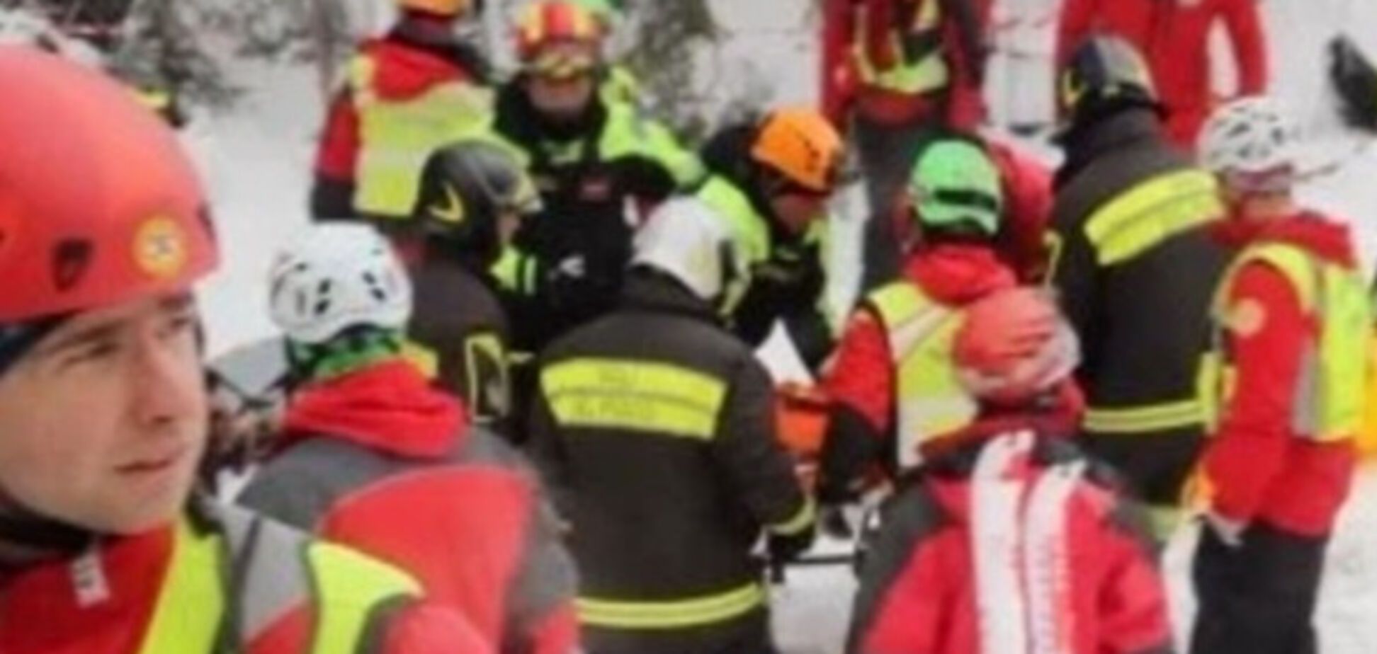 Спасательная операция в Италии