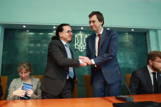 Войцех Балчун и Владимир Омелян