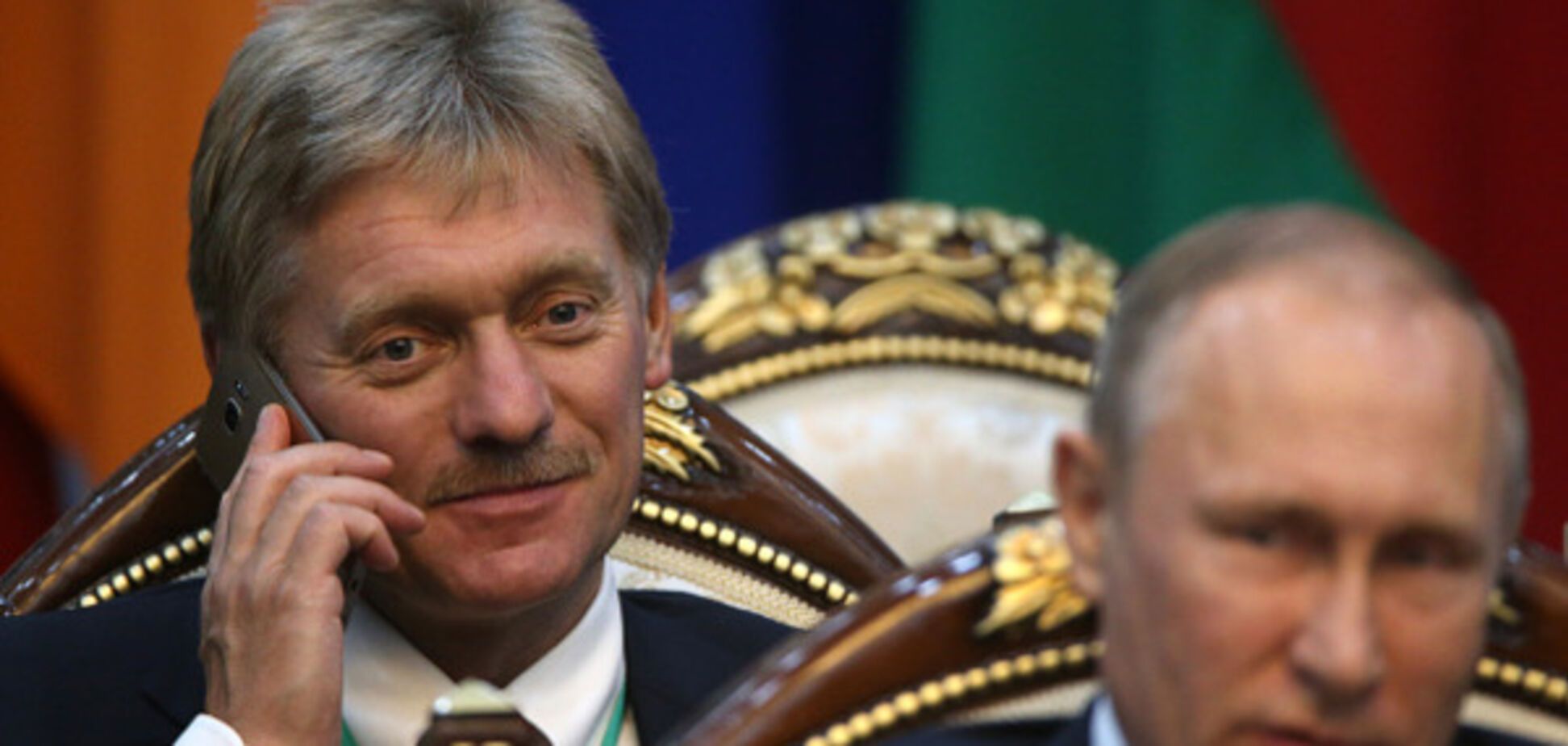 Дмитрий Песков и Владимир ПУтин